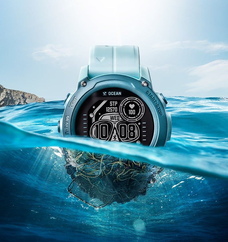 Descent G1 Solar - Ocean Edition - Solar Powered Dive Computer and Smartwatch