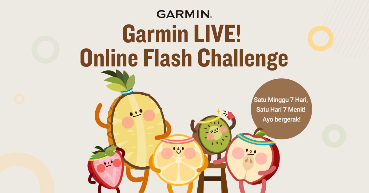Garmin LIVE ! Online Flash Challenge Garmin