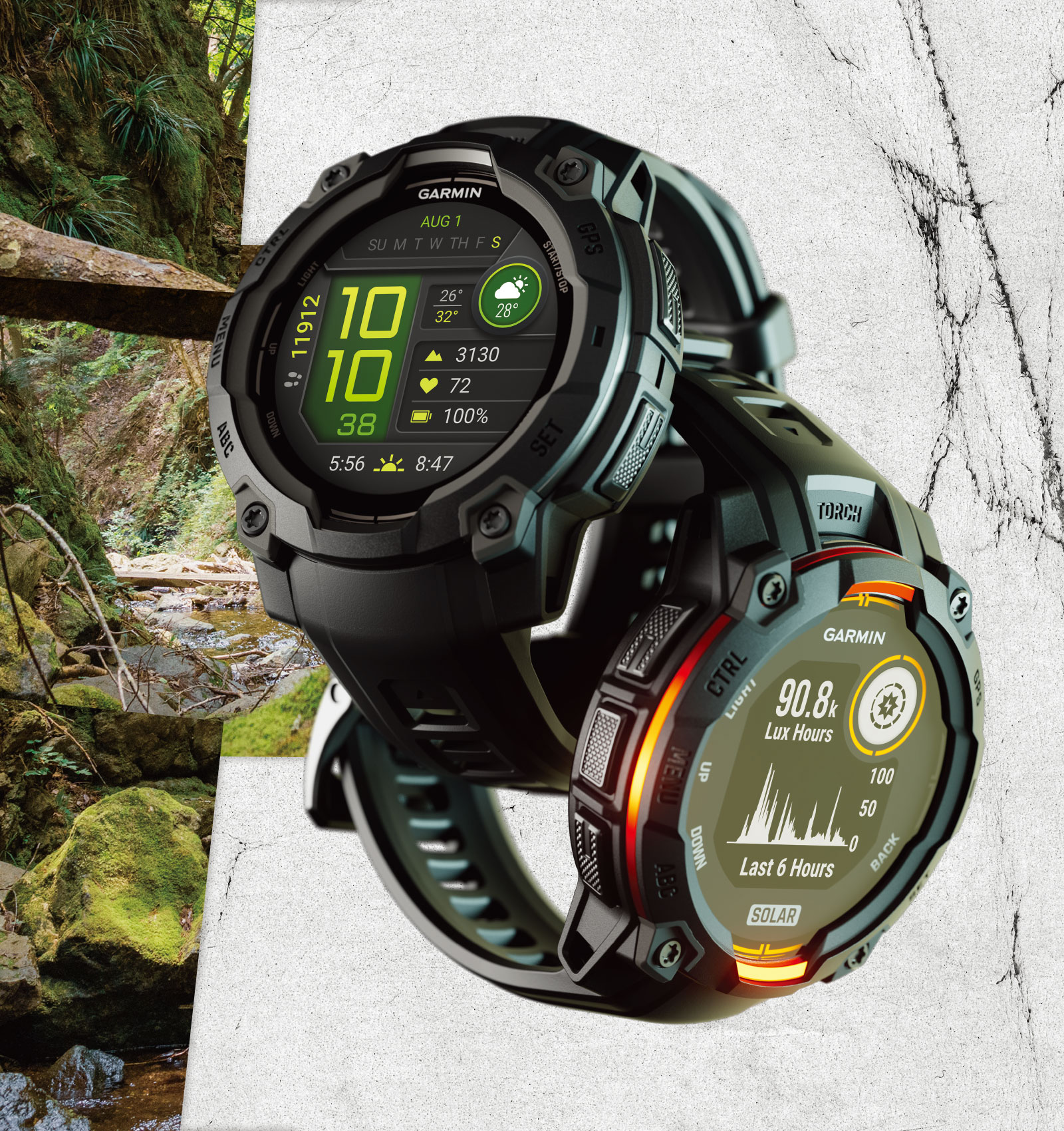 Instinct 3 - RUGGED OUTDOOR GPS SMARTWATCH